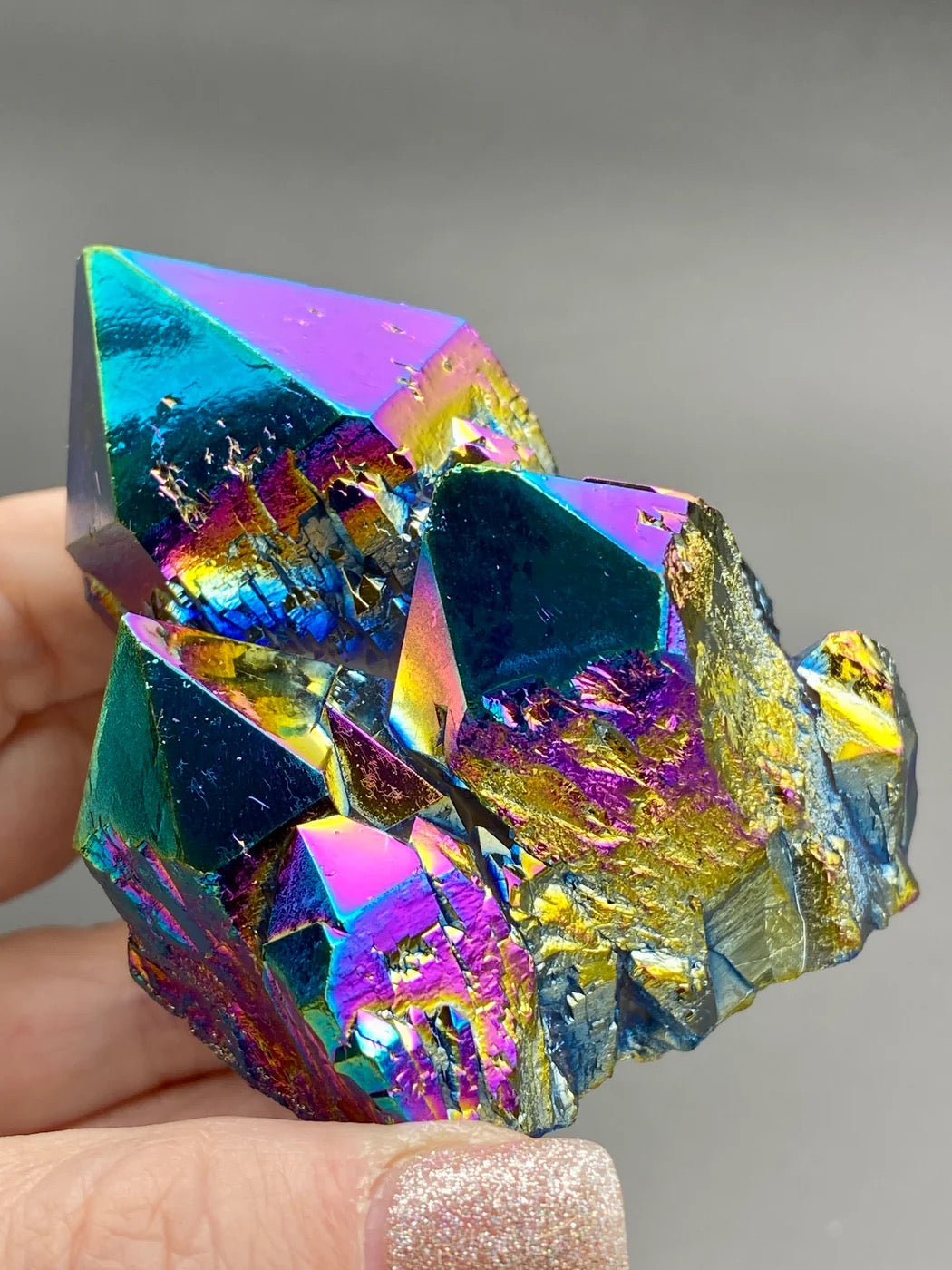 Titanium Quartz Raw Crystal from Crystal Sanctuary Australia