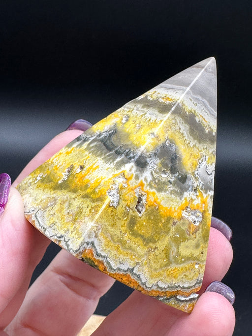 Bumblebee Jasper Pyramid