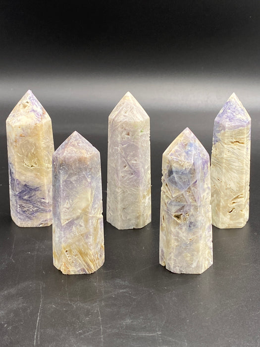 Lilac Violet Jasper Point