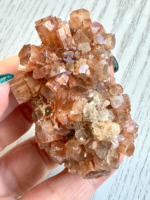 Orange 'Sputnik' Aragonite Raw Cluster Specimens - Various Choices