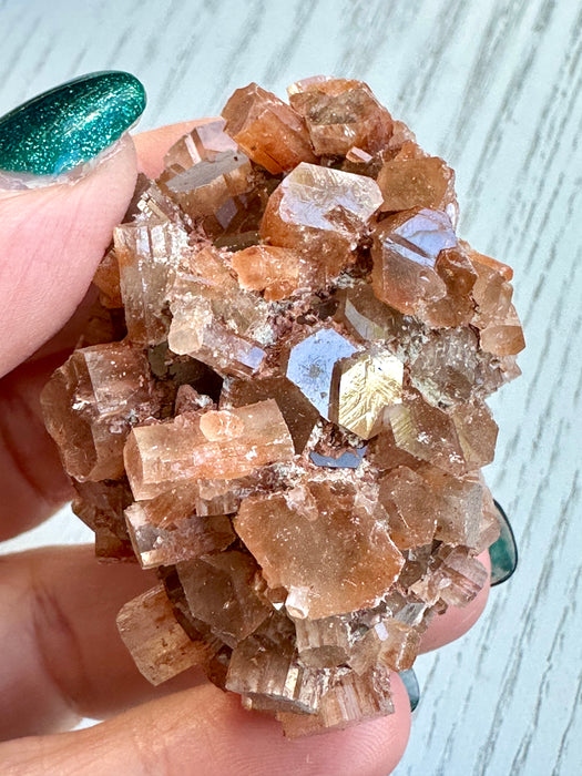 Orange 'Sputnik' Aragonite Raw Cluster Specimens - Various Choices