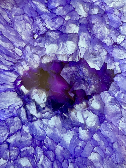 Agate Slice - Purple - Various Choices