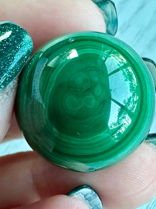 Malachite Crystal Sphere