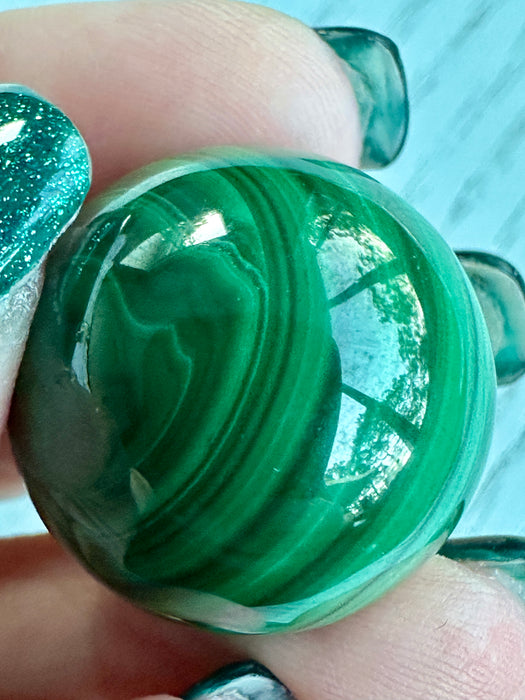 Malachite Crystal Sphere