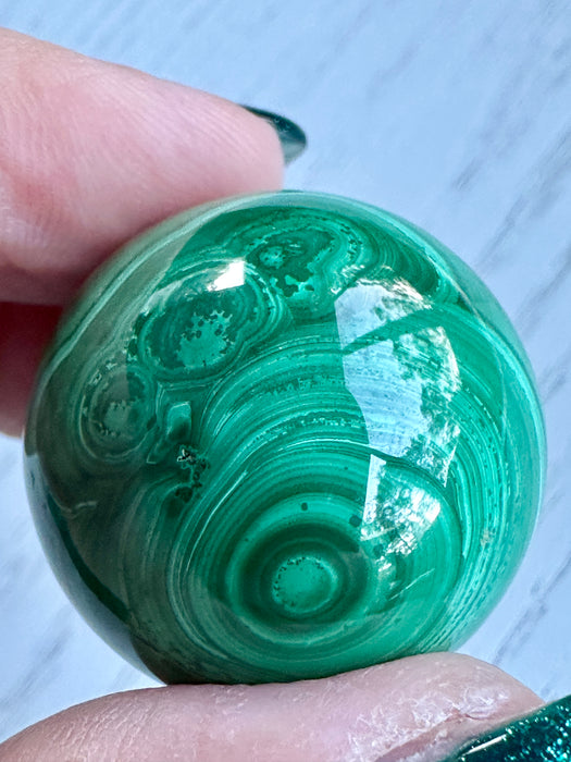 Malachite Crystal Sphere