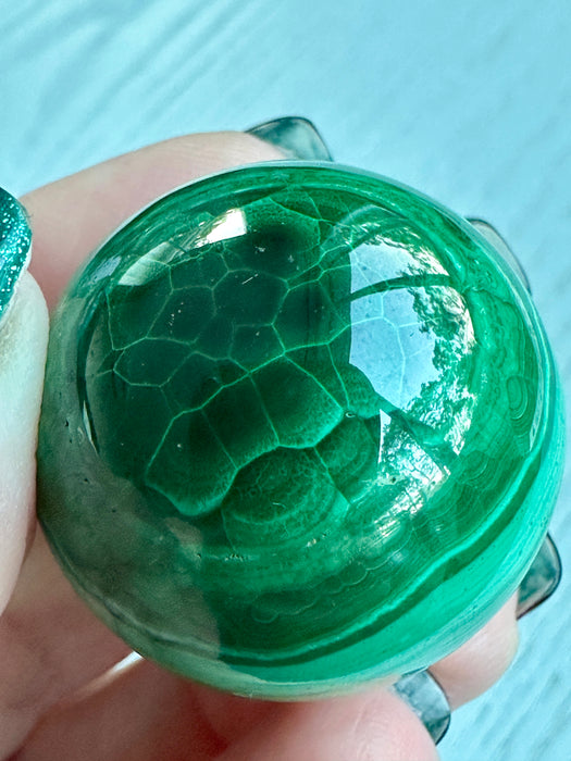 Malachite Crystal Sphere