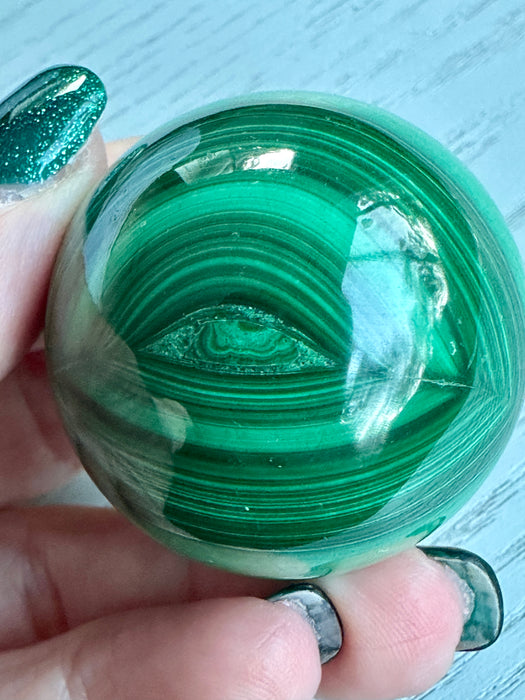 Malachite Crystal Sphere