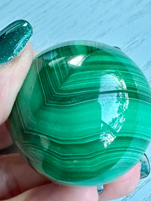 Malachite Crystal Sphere