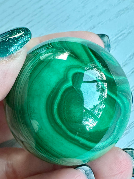 Malachite Crystal Sphere