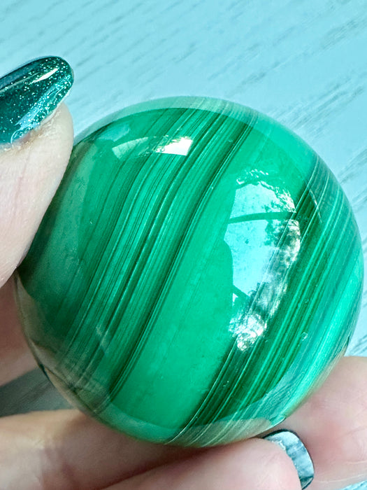 Malachite Crystal Sphere