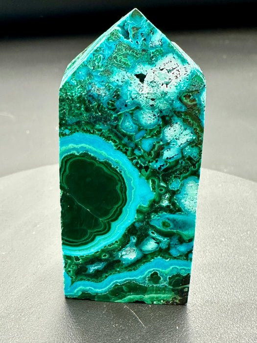 Chrysocolla Malachite Point - Various Options