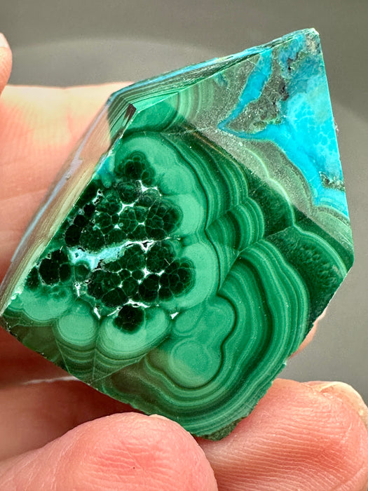 Chrysocolla Malachite Point - Various Options