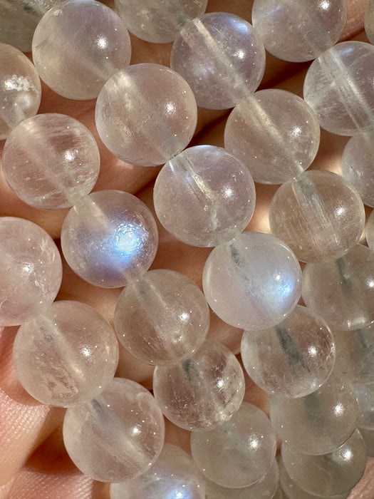 Moonstone Bead Bracelet