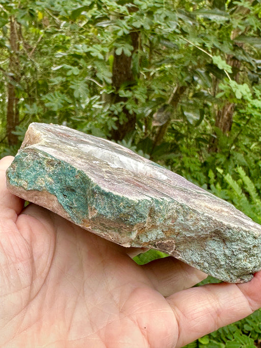 Pink Amethyst Candle Holder