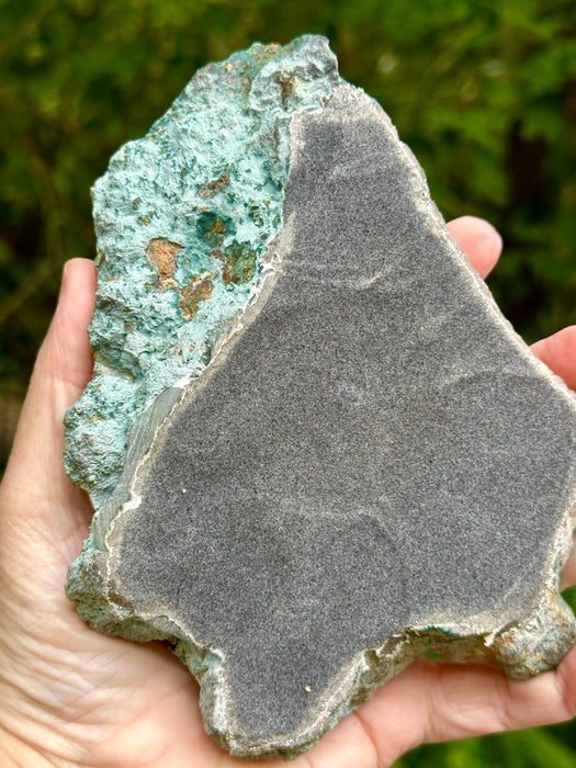 Pink Amethyst Candle Holder