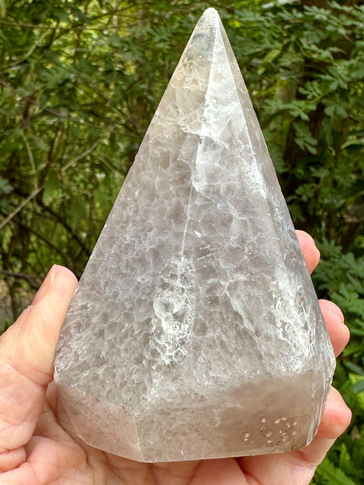 Druzy Agate Geometrical Diamond