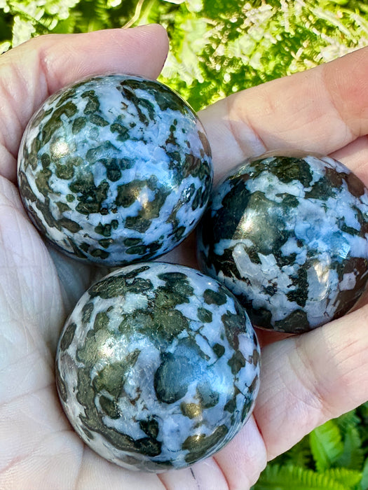 Indigo Gabbro Sphere