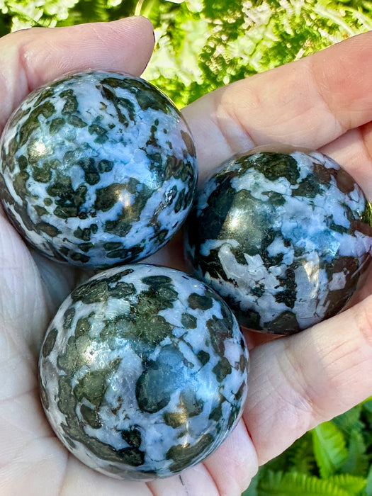 Indigo Gabbro Sphere
