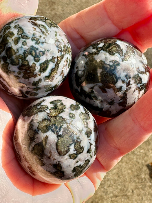 Indigo Gabbro Sphere