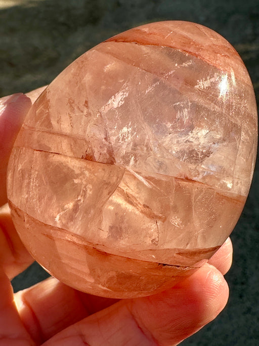 Fire Quartz Egg (Hematoid Quartz
