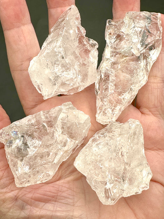 Clear Quartz Raw Specimens - Various Sizes