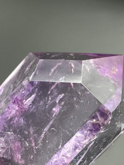 Amethyst Double Terminated DT Crystal Point