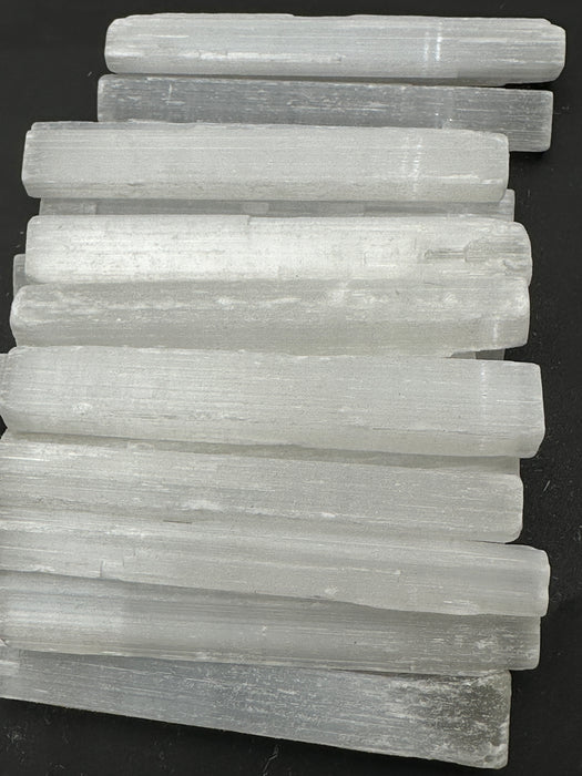 Selenite/Satin Spar Rod - 15cm
