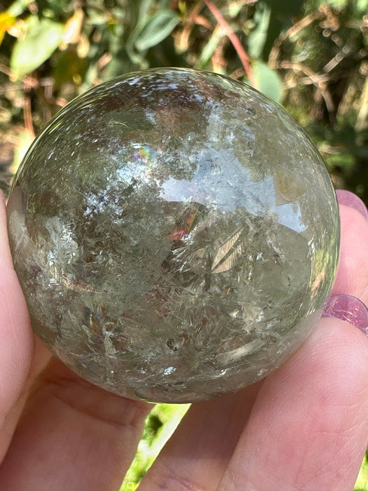 Green Amethyst (Prasiolite/Green Quartz/Vermarine) Sphere