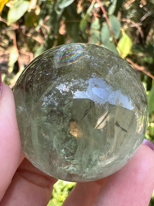 Green Amethyst (Prasiolite/Green Quartz/Vermarine) Sphere