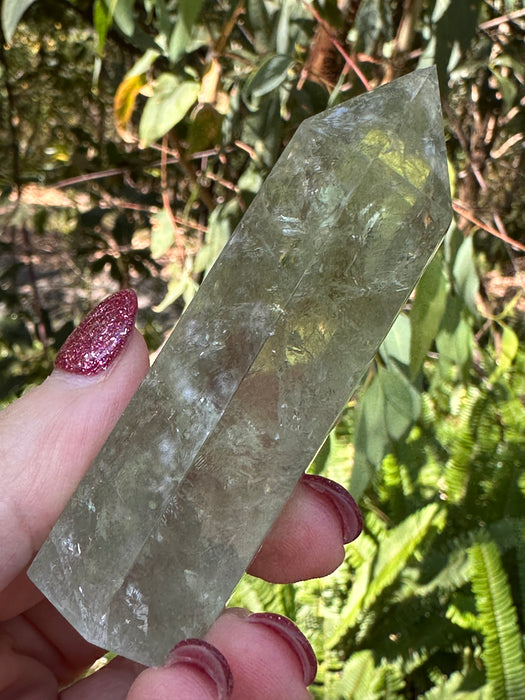 Green Amethyst (Prasiolite/Green Quartz/Vermarine) Point