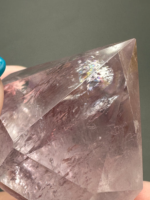 Amethyst Diamond Carving Crystal