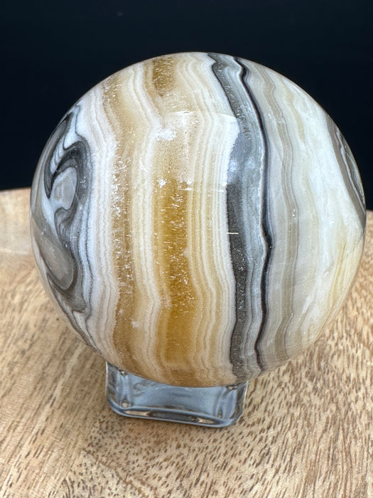 Zebra Calcite Sphere