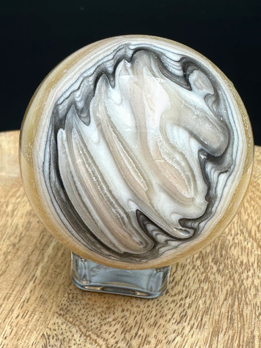 Zebra Calcite Sphere