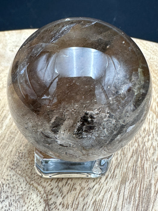 Rare Skeleton (Elestial) Quartz Sphere