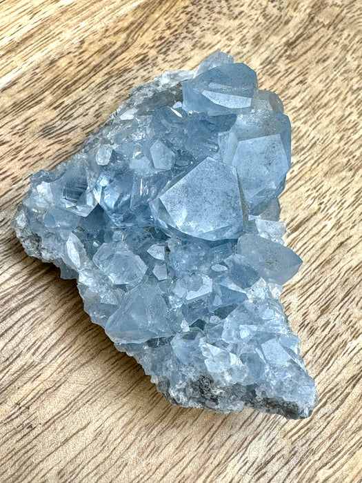 Blue Celestite Cluster - Various Choices