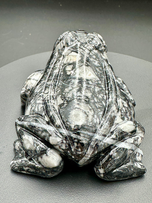 Picasso Jasper Frog Crystal
