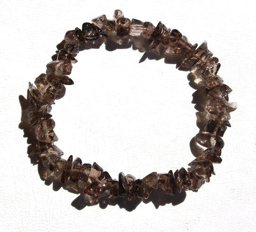 Smoky Quartz Chip Bracelet Crystal Jewellery