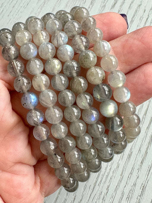 Labradorite Bead Bracelet