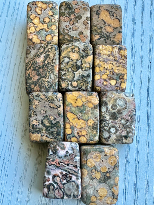 Leopard Skin Jasper Crystal Tumbled Stone