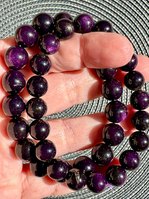 Purpurite Bead Bracelet