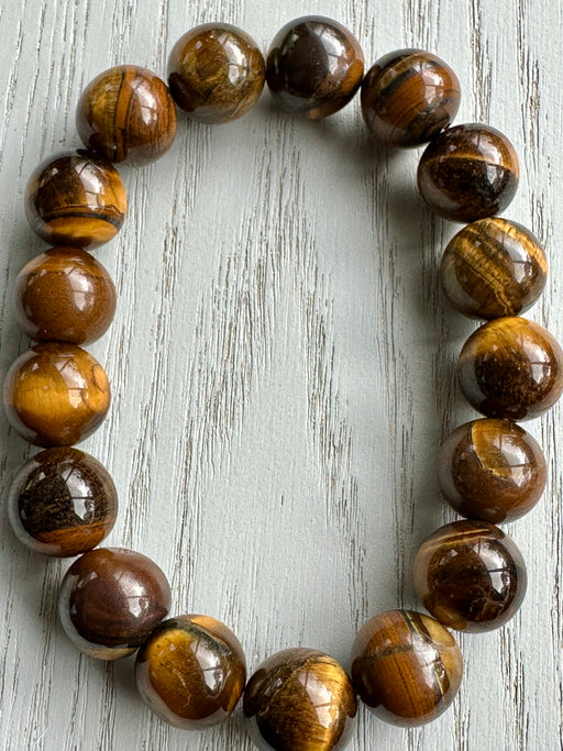 Tigers Eye Bead Bracelet