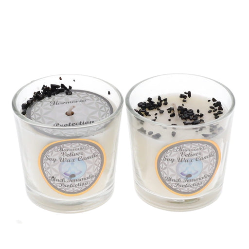 Vetiver Soy Candle - Black Tourmaline Sand