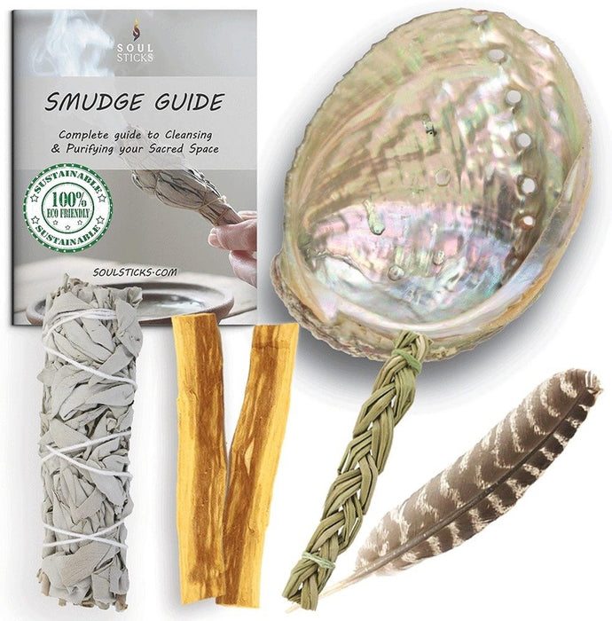 White Sage Beginners Smudging Cleansing Kit
