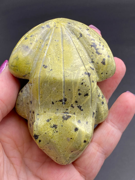 Serpentine Crystal Frog Toad