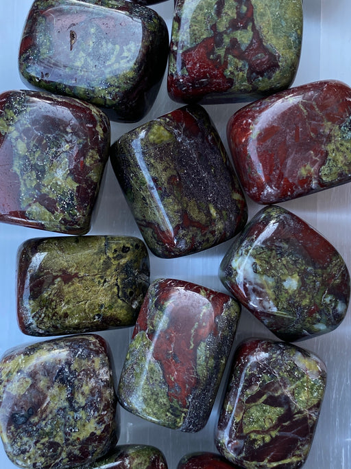 Dragon Blood Jasper Tumbled Stone