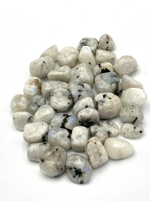 Rainbow Moonstone Tumbled Stones