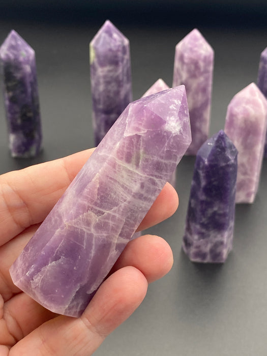 Lepidolite Points - Various Choices (74gm-111gm)