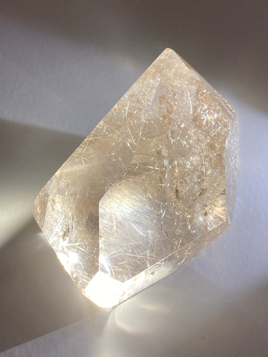 Gold Rutile Crystal