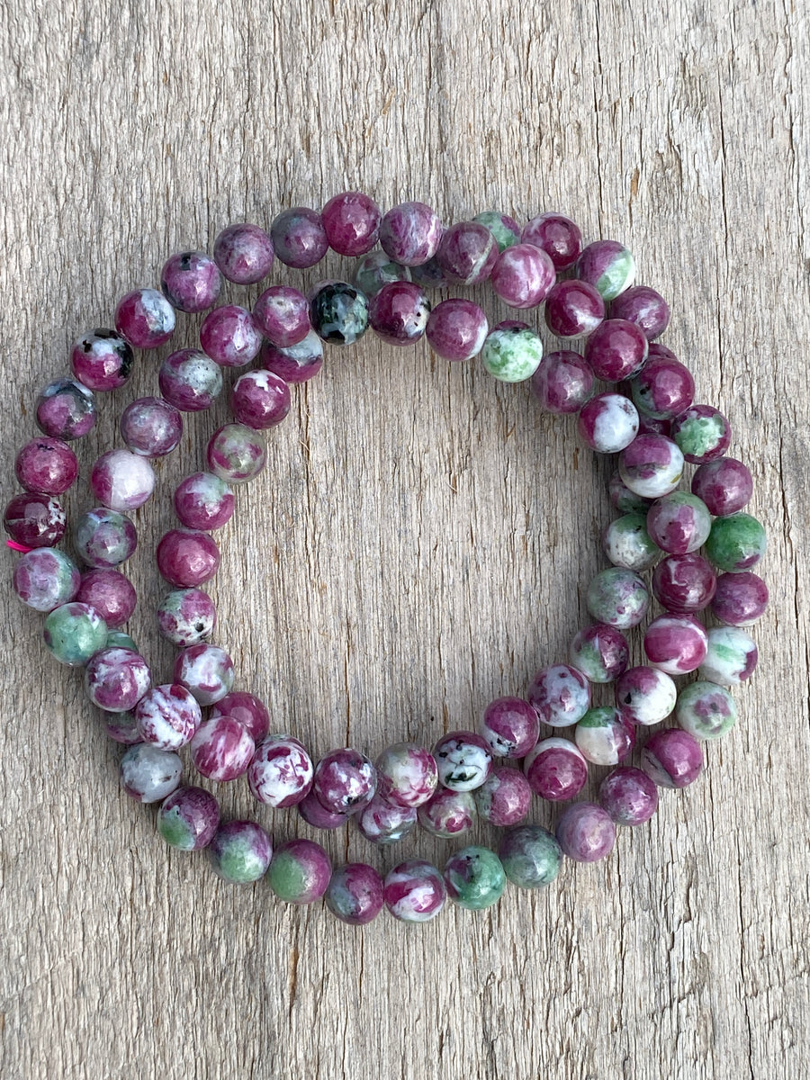 Ruby on sale fuchsite bracelet