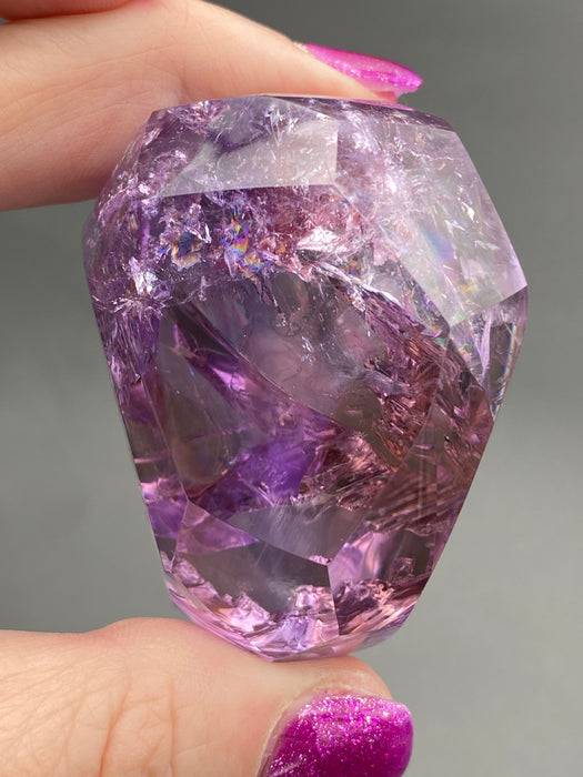AAA Amethyst Rainbow Crystal Freeform